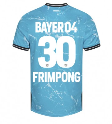 Bayer Leverkusen Jeremie Frimpong #30 Tercera Equipación 2023-24 Manga Corta